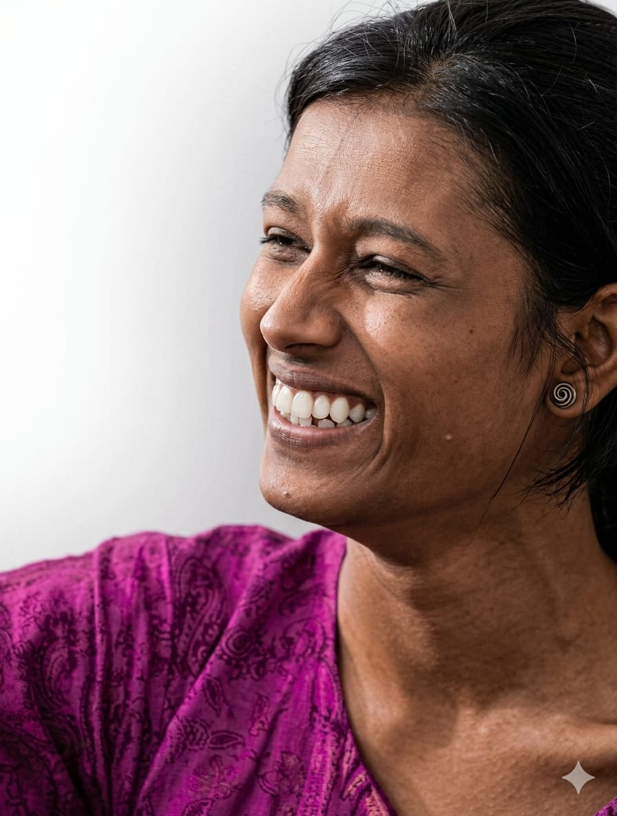 Children smiling representing a brighter future through education