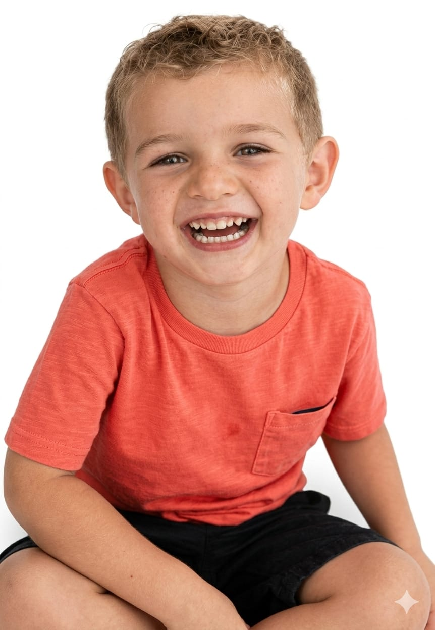 Smiling boy benefiting from HOPE community programs